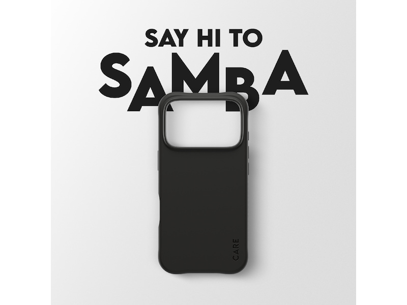 PanzerGlass CARE iPhone 17 Pro Samba Hardcase deksel (sort) Mobildeksel