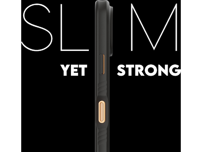 PanzerGlass CARE iPhone 17 Pro Samba Hardcase deksel (sort) Mobildeksel