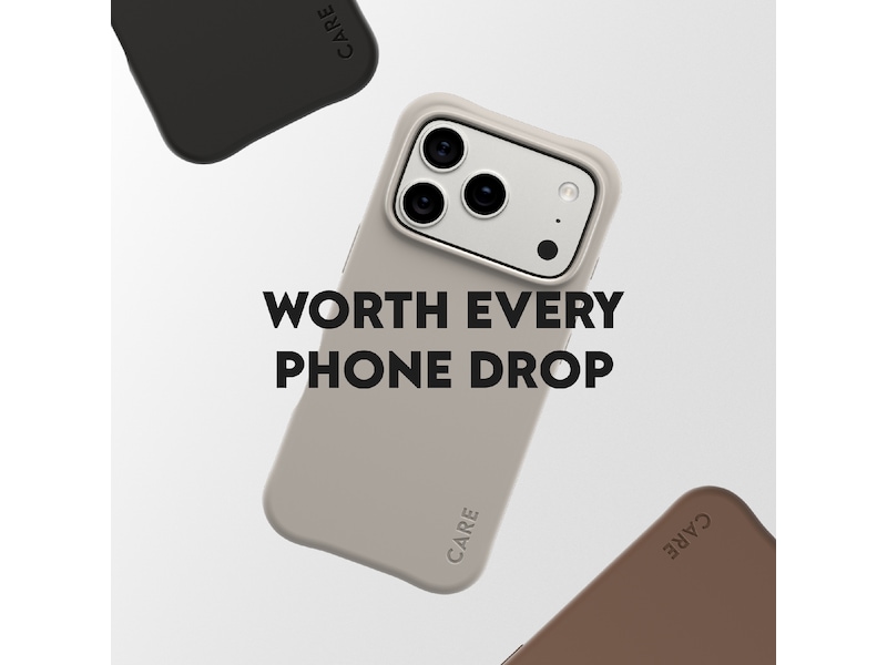 PanzerGlass CARE iPhone 17 Pro Samba Hardcase deksel (sort) Mobildeksel