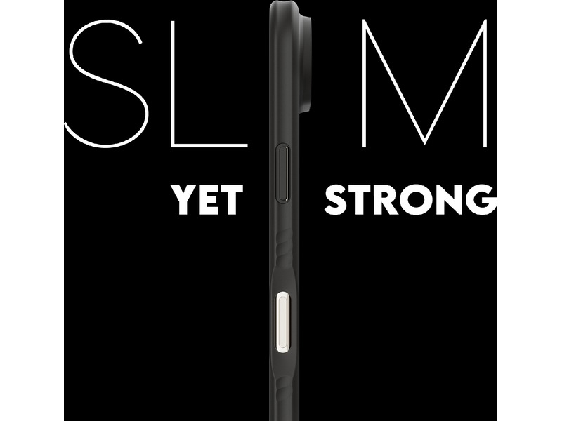 PanzerGlass CARE iPhone Air Samba Hardcase deksel (sort) Mobildeksel