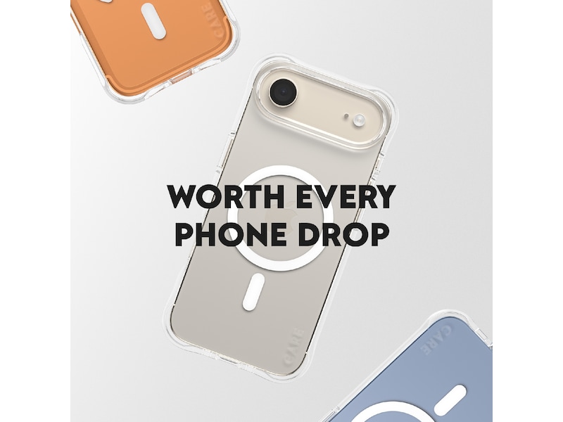 PanzerGlass CARE iPhone Air Samba Hardcase deksel (gjennomsiktig/hvit) Mobildeksel