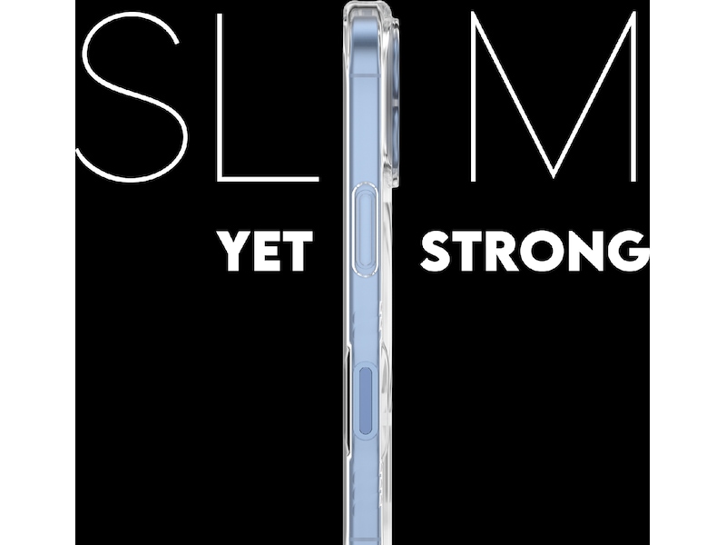 PanzerGlass CARE iPhone 17 Samba Hardcase deksel (gjennomsiktig/hvit) Mobildeksel