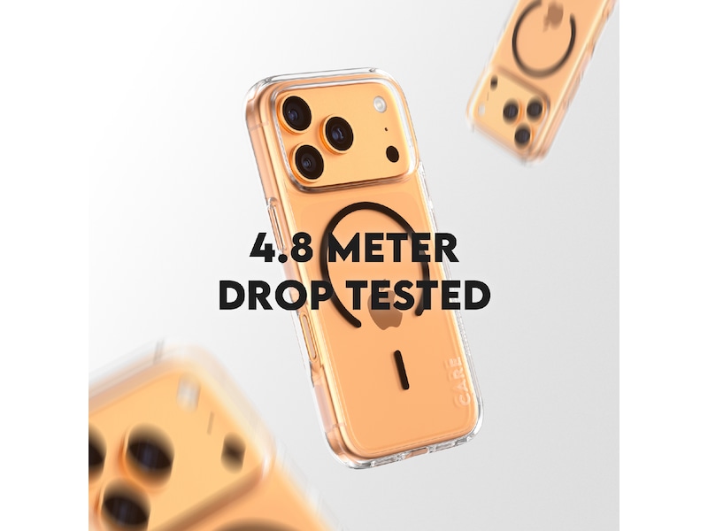 PanzerGlass CARE iPhone 17 Pro Urban Explorer deksel (gjennomsiktig/sort) Mobildeksel