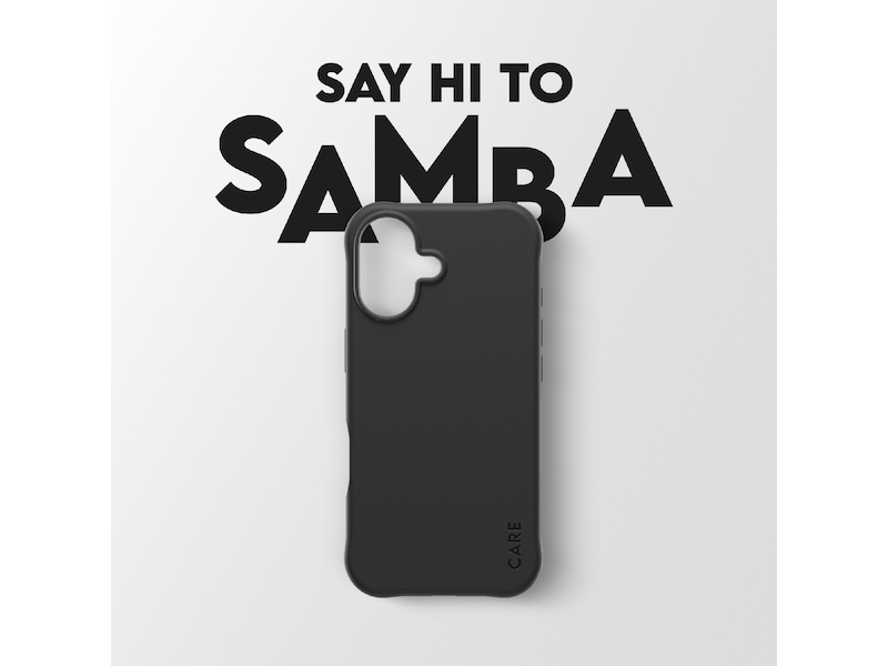 PanzerGlass CARE iPhone 17 Samba Hardcase deksel (sort) Mobildeksel