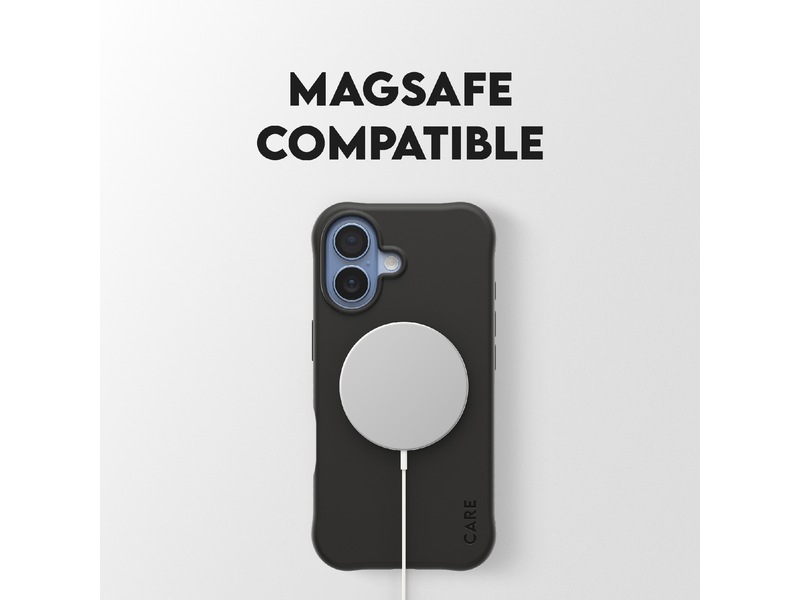 PanzerGlass CARE iPhone 17 Samba Hardcase deksel (sort) Mobildeksel