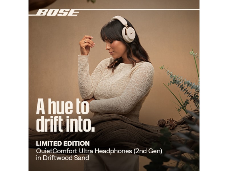 Bose QuietComfort ULTRA II Trådløse Hodetelefoner (driftwood sand) Hodetelefoner