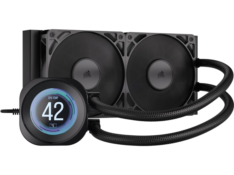 Corsair Nautilus 240 RS LCD Kjøler (sort) CPU - Vannkjøling