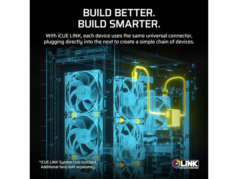 Corsair iCUE LINK TITAN 420 RX RGB AIO Kjøler (sort) CPU - Vannkjøling