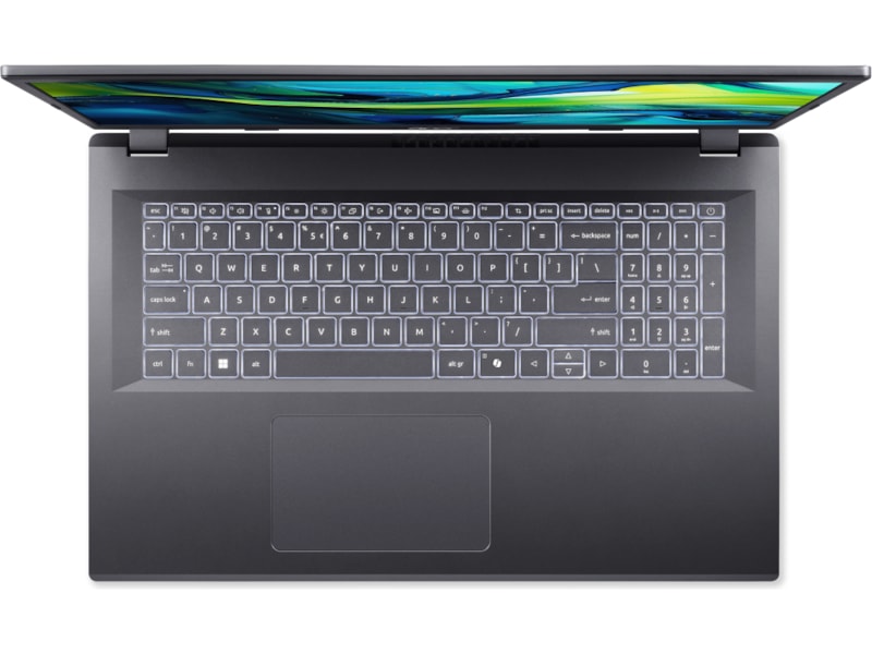 Acer Aspire 17 17,3" FHD (steel gray) PC - Bærbar / laptop