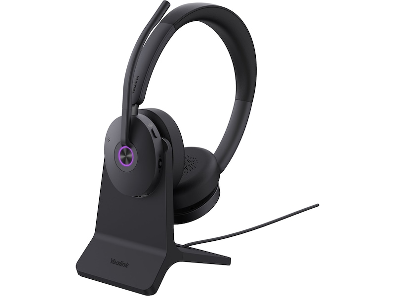 Yealink BH74 trådløs On-Ear Headset med stand Headset