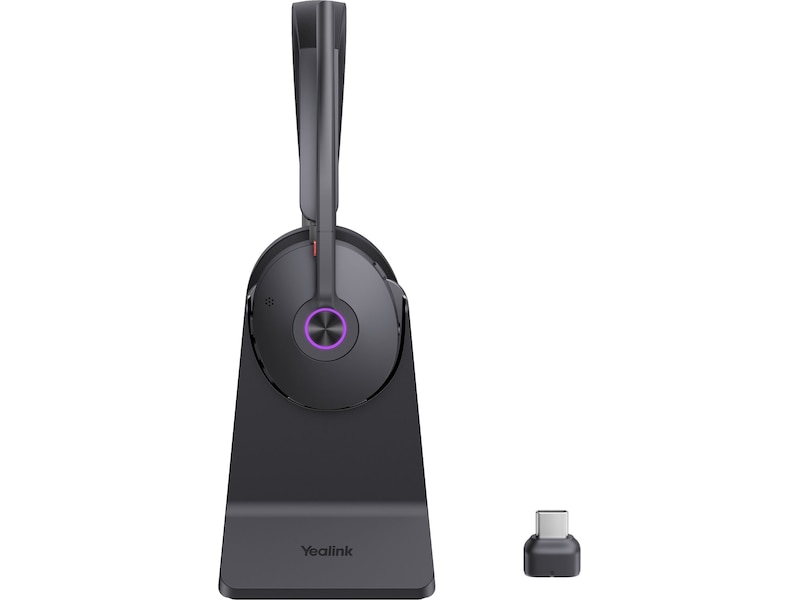 Yealink BH74 trådløs On-Ear Headset med stand Headset