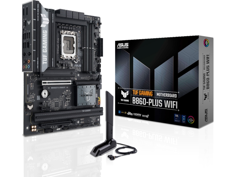 ASUS TUF GAMING B860-PLUS WIFI Hovedkort -B-Grade Demo hovedkort