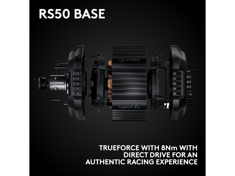 Logitech G RS50 Xbox/PC Ratt og pedaler