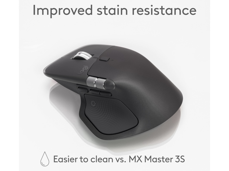 Logitech MX Master 4 Trådløs Ergonomisk Mus (grafittgrå) Mus