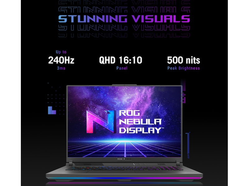 ASUS ROG Strix G16 16" WQXGA 240 Hz (grå) Gaming laptop