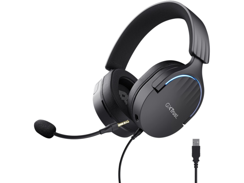 Trust GXT 490 Fayzo 7.1 Usb Headset (sort) Gamingheadset