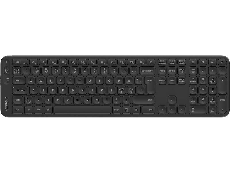 Contour Balance Full-Size Trådløst Tastatur Ergonomi