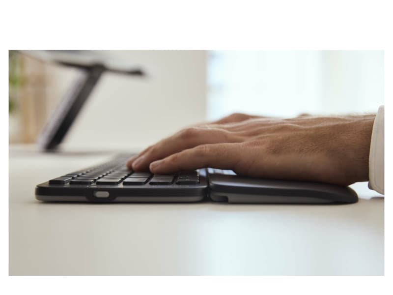 Contour Balance Full-Size Trådløst Tastatur Ergonomi