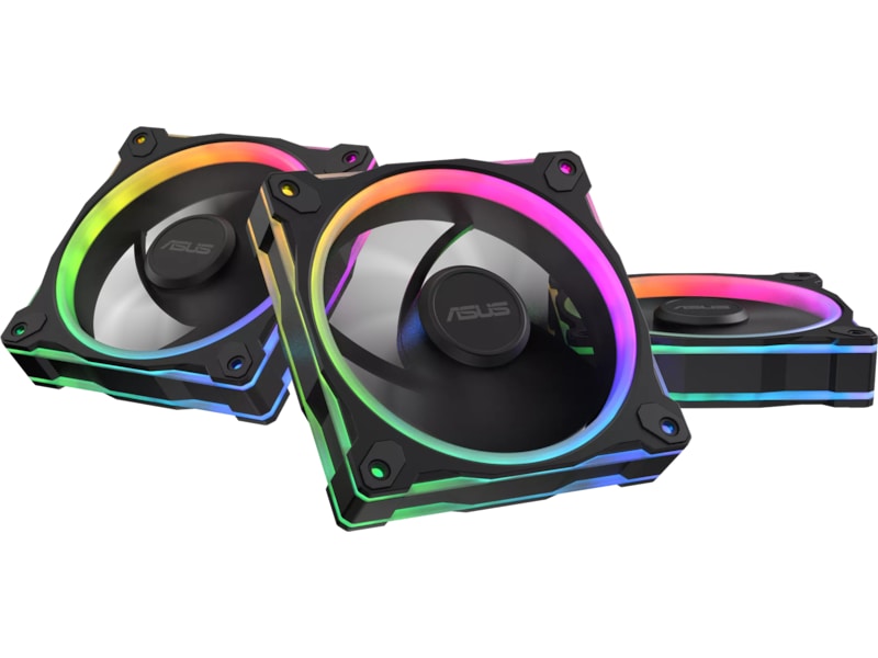 Asus Prime MR120 ARGB Vifte 3pk (sort) Vifter