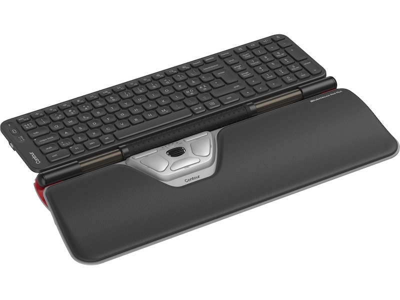 Contour Balance Mid-Size Rollermouse Red Combo Trådløs Ergonomi