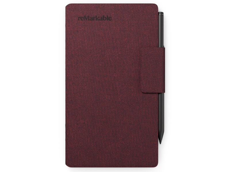 reMarkable Paper Pro Move Book Folio (burgunder) Digitale notatblokker & tilbehør
