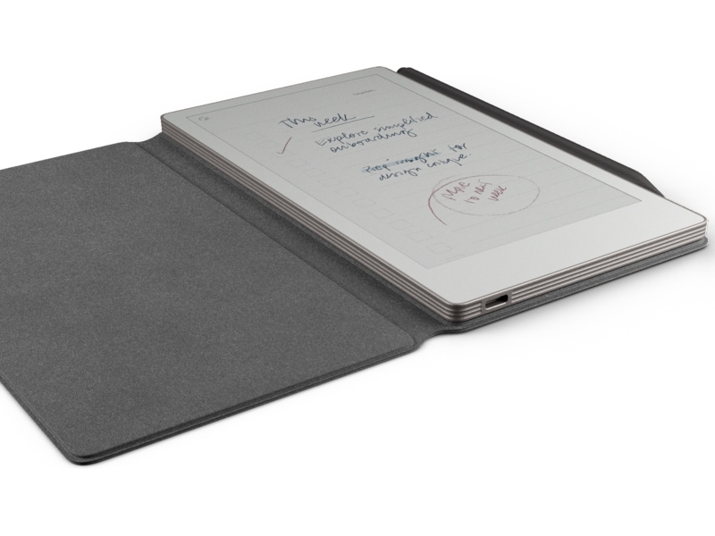 reMarkable Paper Pro Move 7.3" inkl. Marker Plus & Book Folio (sort skinn) Digitale notatblokker & tilbehør