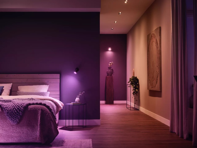 Philips Hue WCA Startpakke (3x GU10 + Dimmer + Bridge Pro) Lyspærer & LED-pærer