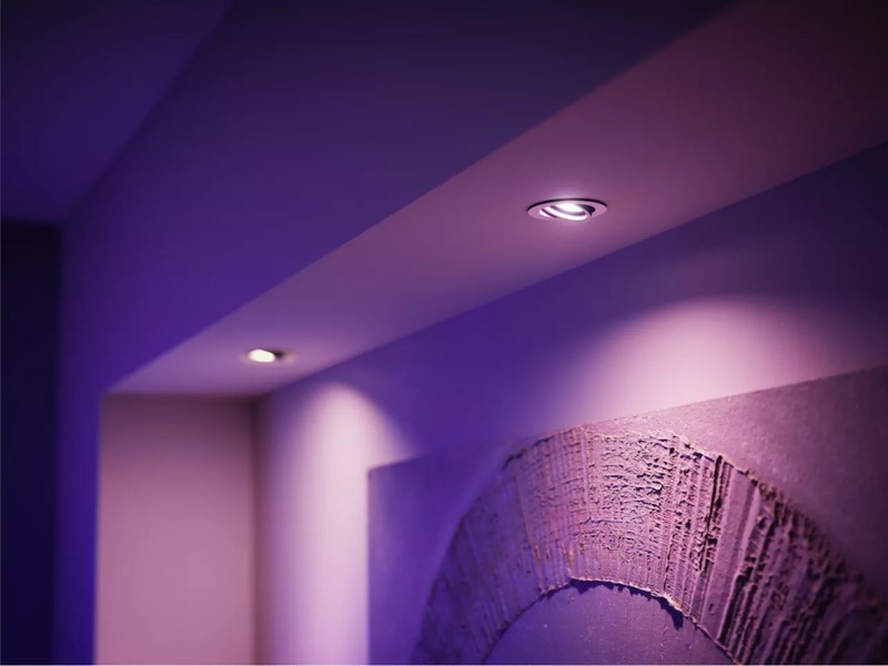 Philips Hue WCA Startpakke (3x GU10 + Dimmer + Bridge Pro) Lyspærer & LED-pærer