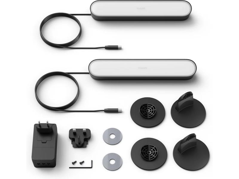 Philips Hue WCA Startpakke (2 Play light bars + Bridge Pro) Lyspærer & LED-pærer