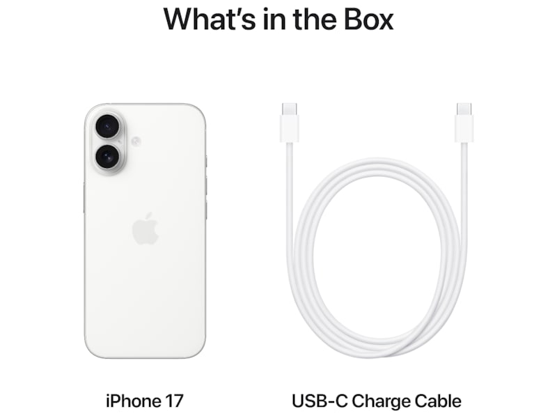 iPhone 17 512GB (hvit) Mobiltelefoner