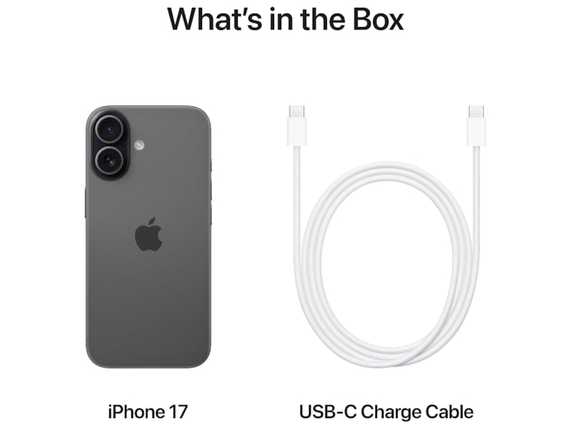 iPhone 17 256GB (sort) Mobiltelefoner