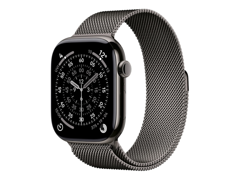 Apple Watch Series 11 GPS + LTE 46mm Titan (skifergrå) Smartklokker