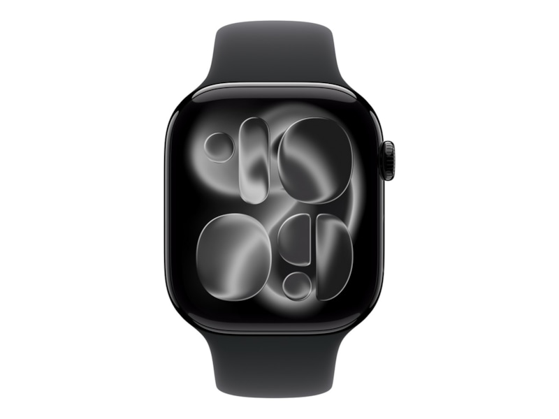 Apple Watch Series 11 GPS + LTE 46mm Aluminium (gagatsvart) Smartklokker