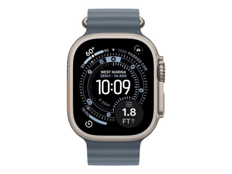 Apple Watch Ultra 3 49mm GPS + LTE Titan (naturlig) Smartklokker