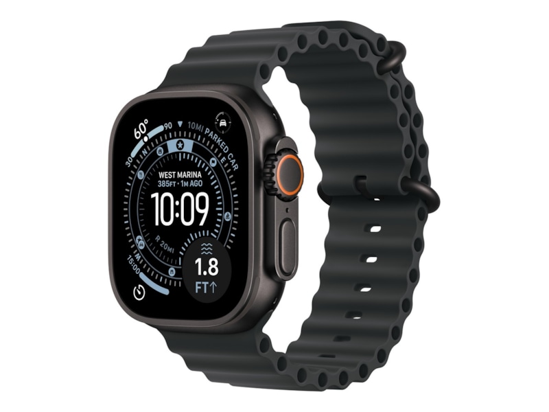 Apple Watch Ultra 3 49mm GPS + LTE Titan (sort) Smartklokker