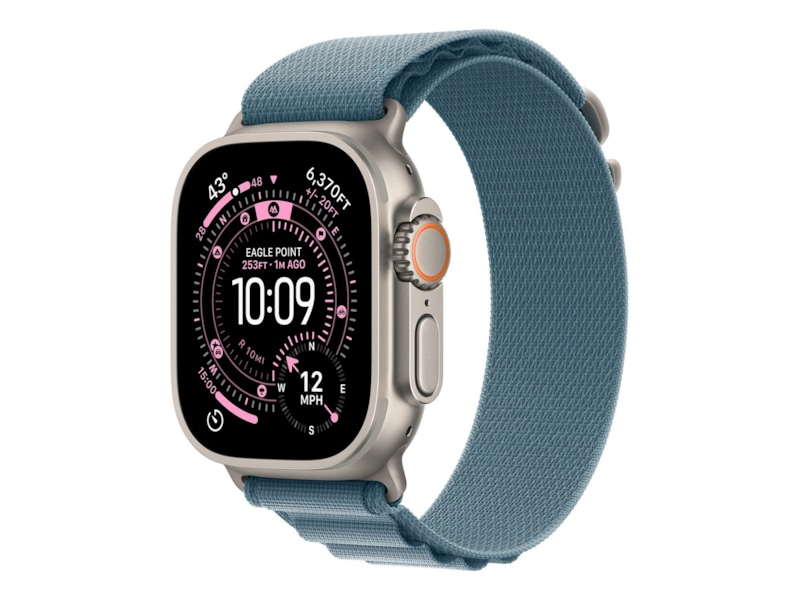 Apple Watch Ultra 3 49mm GPS + LTE Titan (naturlig) Smartklokker