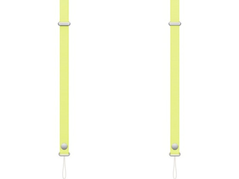 Apple Crossbody stropp til iPhone (neongul) Annet tilbehør til mobil