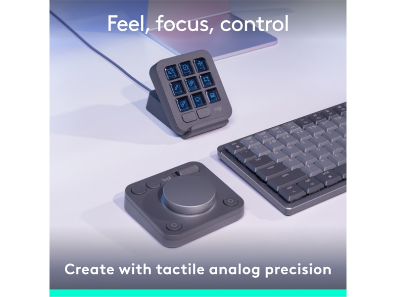 Logitech MX Creative Console (sort) Tastatur