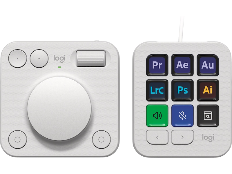 Logitech MX Creative Console (grå) Tastatur