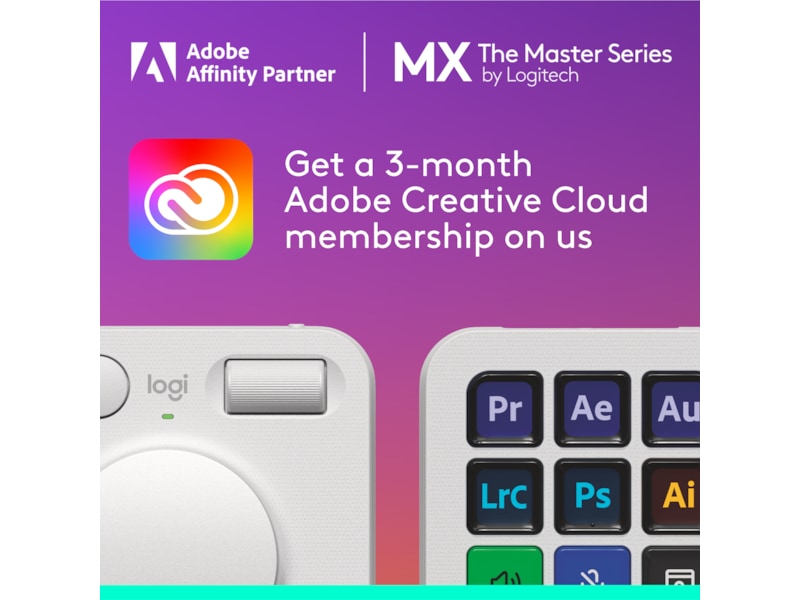 Logitech MX Creative Console (grå) Tastatur