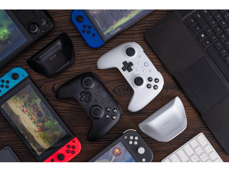 8BitDo Ultimate 2 Trådløs Bluetooth Kontroller (sort) Gamepad