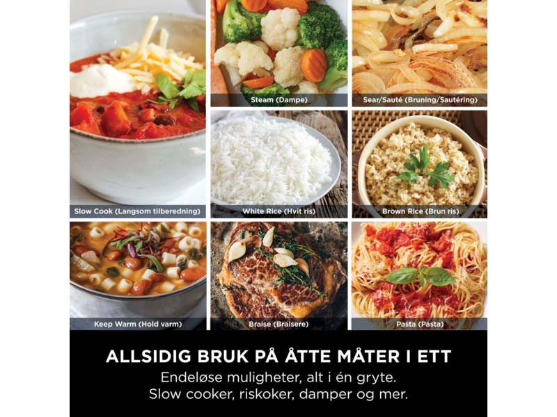Ninja Foodi PossibleCooker 8-i-1 Andre kjøkkenapparater
