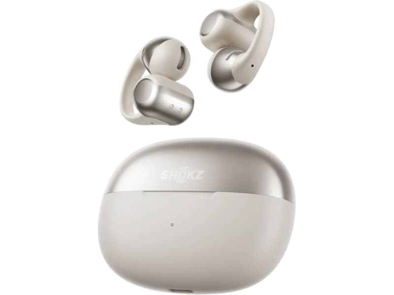 SHOKZ OpenDots Trådløse åpne ørepropper, half In-Ear (grå) Ørepropper