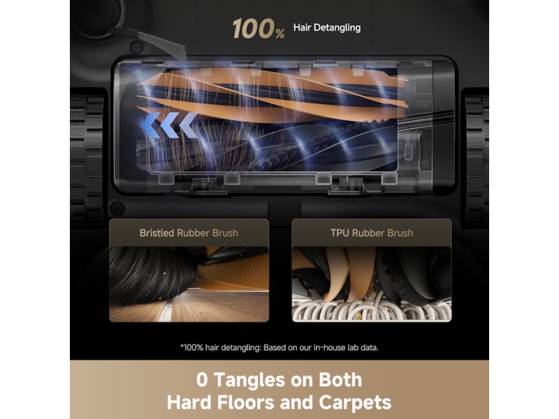 Dreame Aqua10 Ultra Track Complete Robotstøvsuger (hvit) Robotstøvsugere