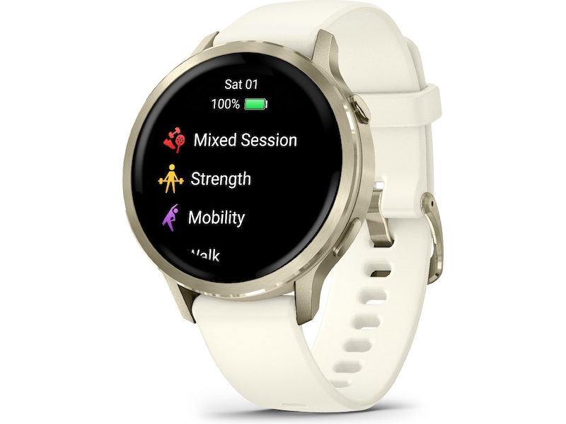 Garmin Venu 4 41mm GPS (lunar gold/bone) Smartklokker