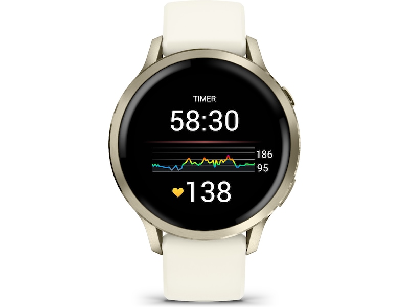 Garmin Venu 4 41mm GPS (lunar gold/bone) Smartklokker