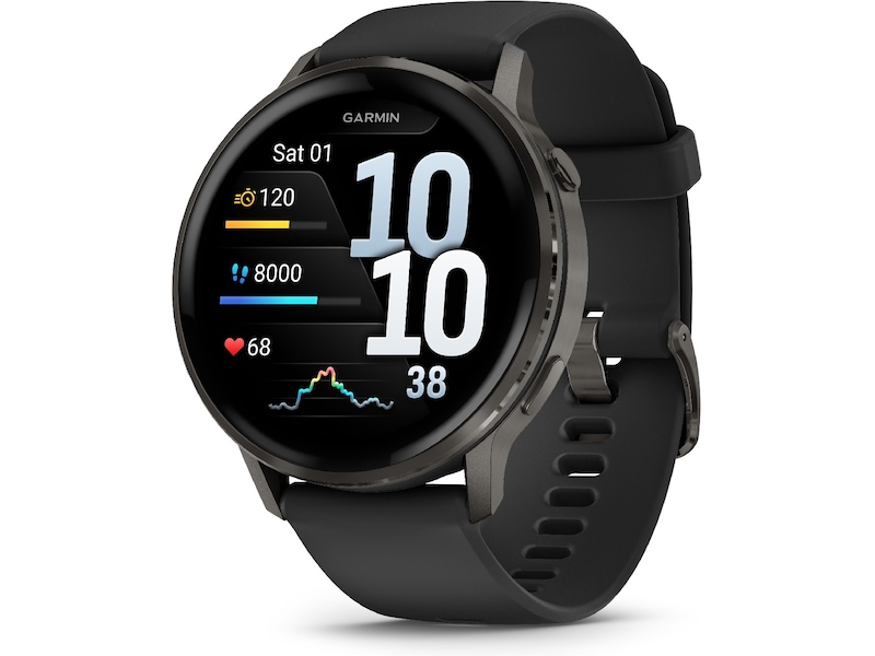 Garmin Venu 4 45mm GPS (black) Smartklokker
