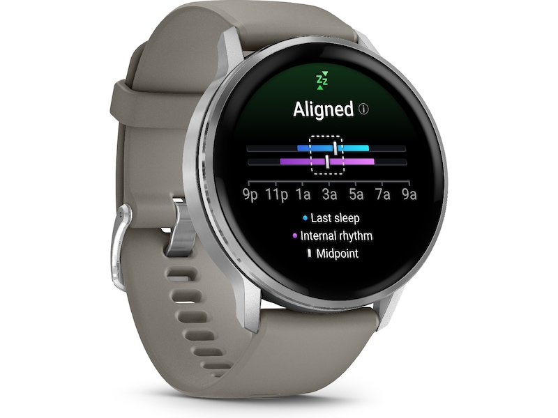 Garmin Venu 4 45mm GPS (silver/gray) Smartklokker