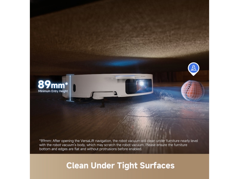 Dreame X50 Ultra Robotstøvsuger (hvit) Robotstøvsugere