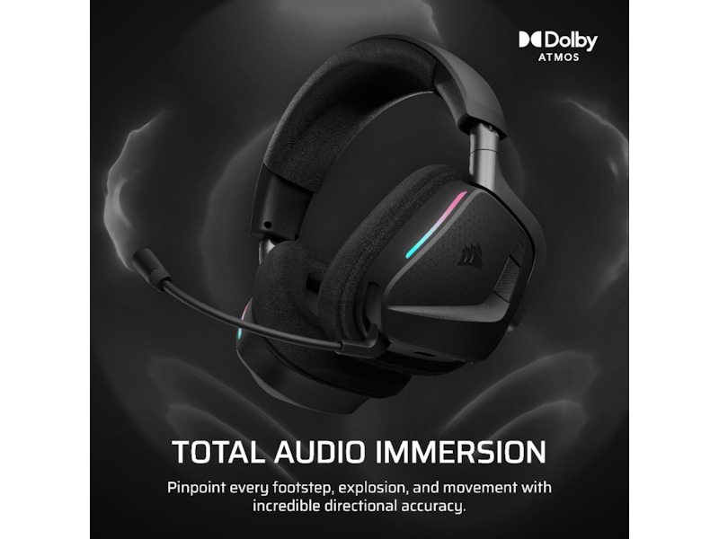 Corsair VOID MAX v2 Trådløst Gamingheadset (sort) Gamingheadset